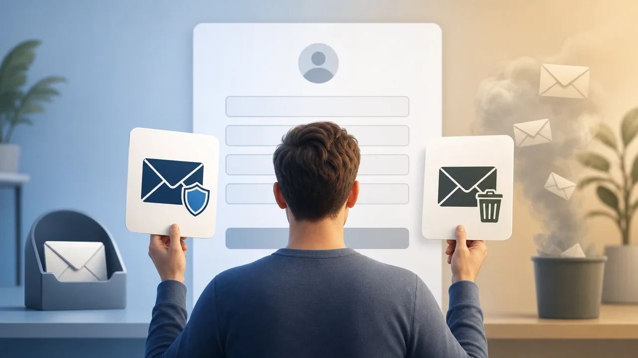 Wann du eine Wegwerf-E-Mail nutzen solltest und wann lieber nicht