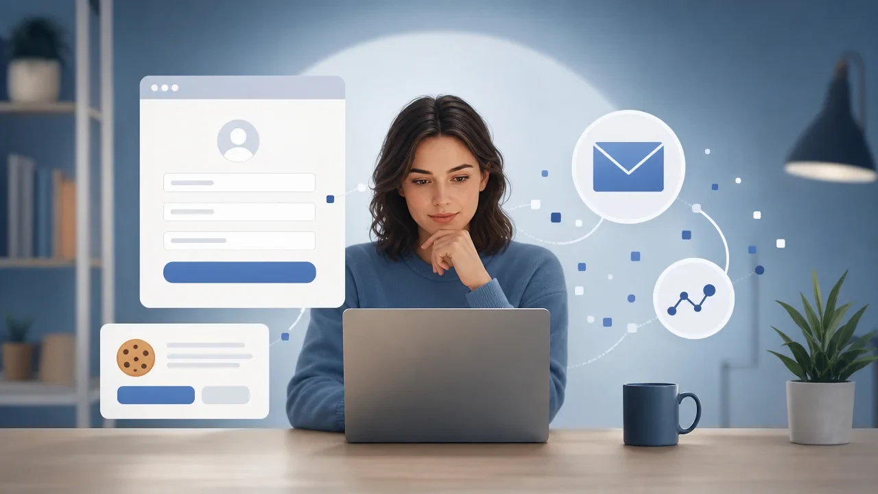 Digitale Spuren beim Registrieren: Was Browser, Cookies und E-Mail wirklich verraten