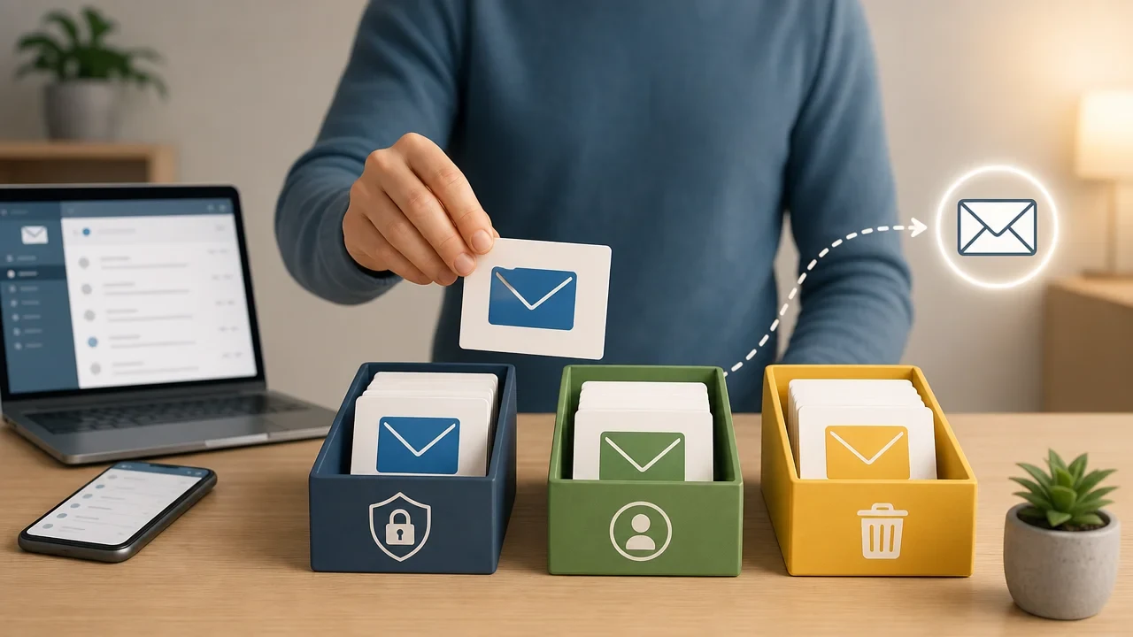 E-Mail-Adresse für Registrierung: Konten sinnvoll trennen